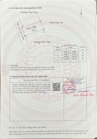 63.2m² 2 mặt đường nhựa tân linh  minh tân  vị trí trung 7217930