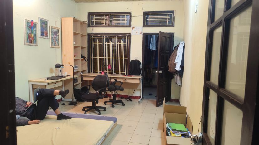 Cho thuê nhà ngõ nguyễn đức cảnh, 46m² x 2 tầng, 2 ngủ, 8 7219250