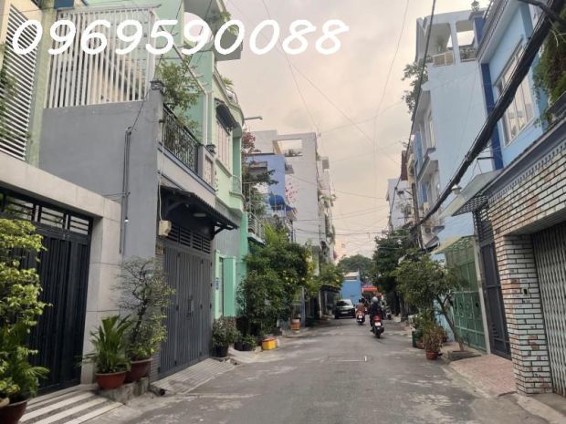 Hẻm ôtô   vườn lài  49m²  4 tầng btct  sân trước sau 7220368