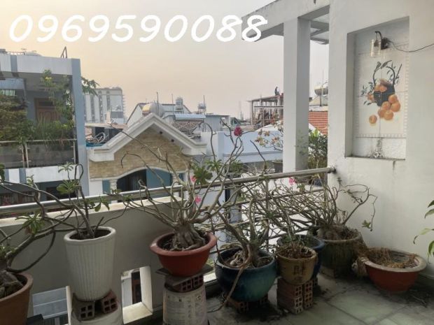 Hẻm ôtô   vườn lài  49m²  4 tầng btct  sân trước sau 7220371