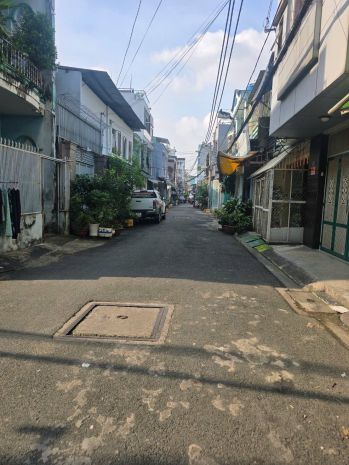 Bán nhà 4 tầng, 4.1  12.3m   hẻm 6m trịnh đình trọng, gần 7223616