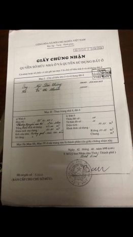 Chính chủ bán nhà mặt tiền trần văn ơn- phường quy nhơn 7224160