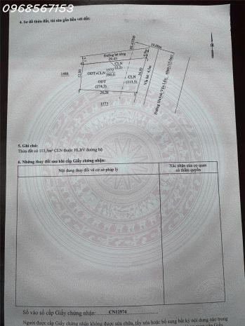 Bán đất mặt tiền huỳnh văn lũy, thủ dầu một  lô góc 2 mặt 7224958