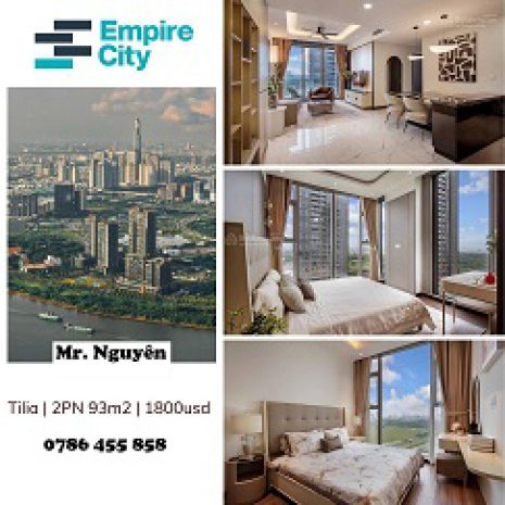 Cho thuê gấp cc empire city thủ thiêm, 47 triệu, 93m2, q2, 7226893