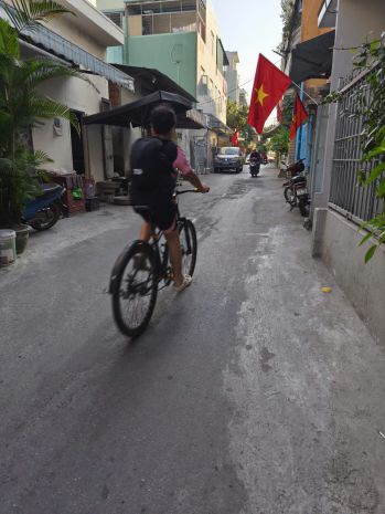 Kiệt 3m thông, gần mt khu chợ mới, 37m2, 2 mặt thoáng, 3 7228647