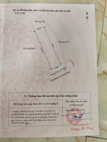 Đất mặt đường trần minh thắng  quý kim  giá 22.x triệum² 7229804