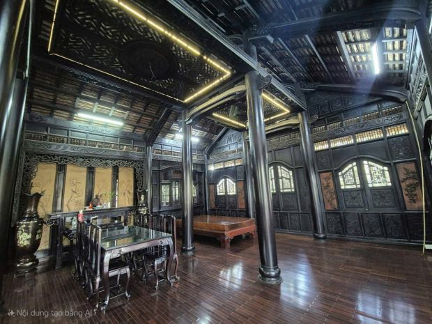 Siêu phẩm biệt thự gỗ sân vườn  2 mặt tiền nhựa nhị bình, 7232519