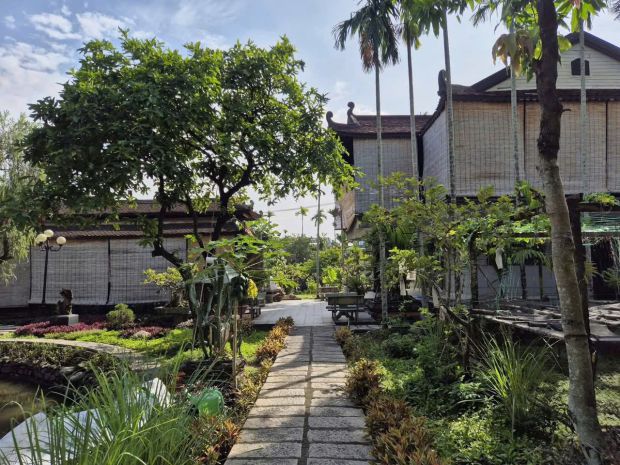 Siêu phẩm biệt thự gỗ sân vườn  2 mặt tiền nhựa nhị bình, 7232523