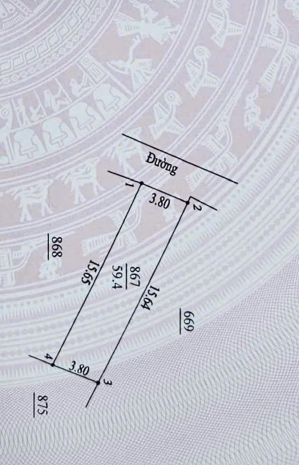 59.4m đường thông tứ tung, ô tô chạy tại đức giang - hoài 7233267