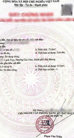 Bán nhà mặt ngõ 201 lạch tray - 72m 2 tầng - ngõ 5m - giá 7233415