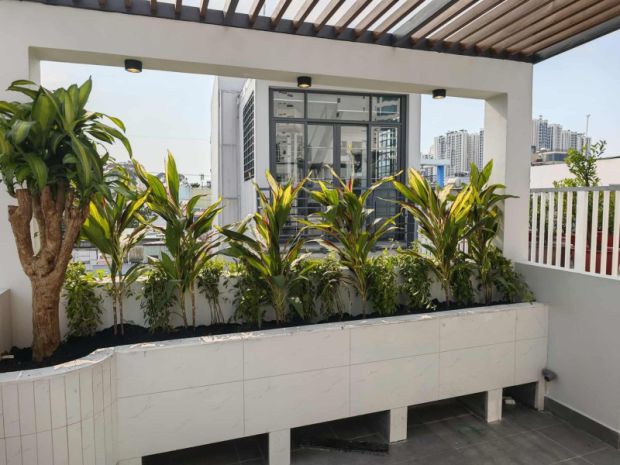 Nhà mới 100  3pn  sân thượng  hẻm 4m dân trí  nở hậu 7236524