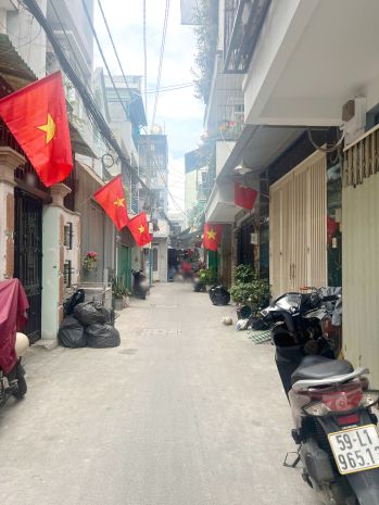 Bán nhà 4 tầng hẻm 4m đường nguyễn thị tần p2q8. giá: 7.2 tỷ 7237111