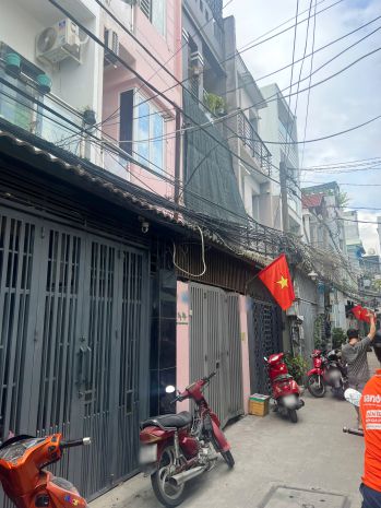 Bán nhà 4 tầng hẻm 4m đường nguyễn thị tần p2q8. giá: 7.2 tỷ 7237114