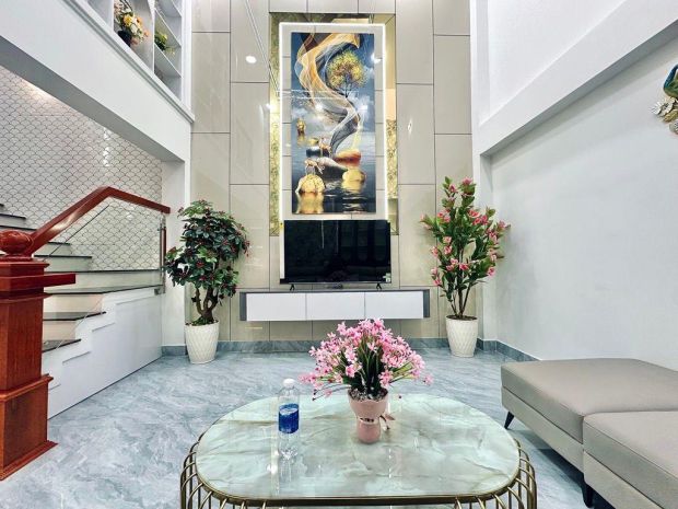 Cần bán nhà hẻm xe hơi phạm văn bạch 3 tầng 71m2 sát trường 7237513