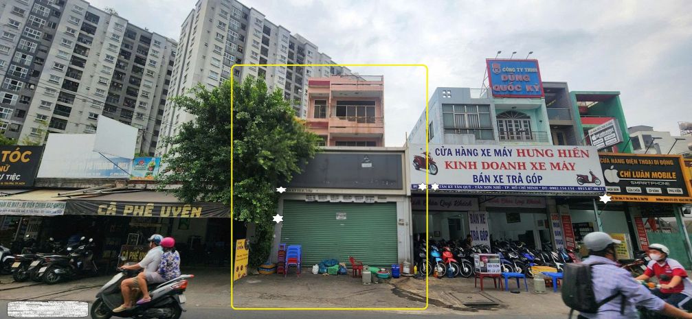 Cho thuê nhà mặt tiền tân kỳ tân quý q.tân phú 120m²,3tầng, 7239699