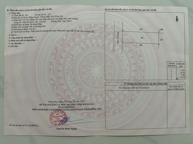 Bán đất 100 thổ cư  xuân thiện, thống nhất 7243099