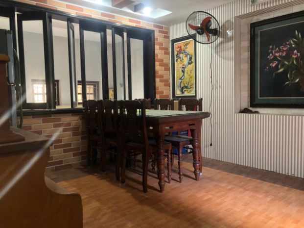 Mt thi sách, 119m2, ngang 7.8m, 4 tầng, nội thất gỗ cao 7244174