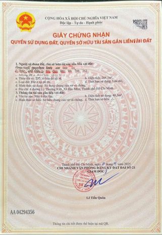 Bán nhà đất mặt tiền lý thường kiệt hóc môn - 9x30m 7251193