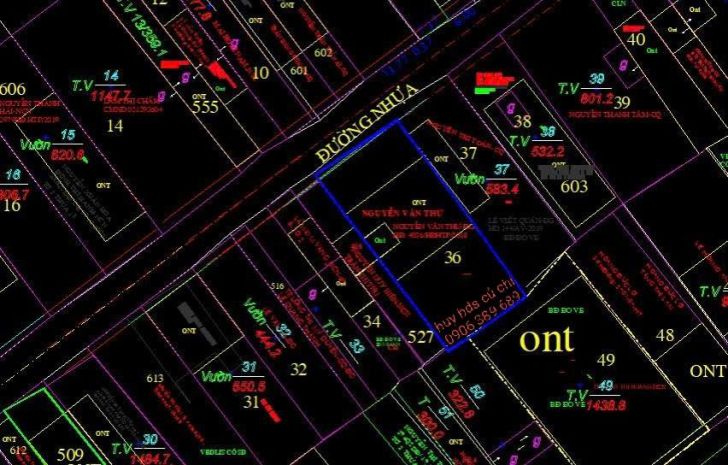 Bán đất xã phạm văn cội .củ chi, diện tích 855m2 7251585