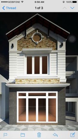 Nhà mặt tiền tô ký  hóc môn  1 trệt 1 lầu  ngang 5,5m 7252197