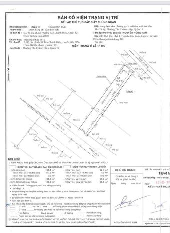 Ông anh ruột kẹt tiền bán gấp mt tô ký  gần chợ tân chánh 7253949