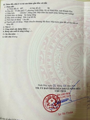 Cho thuê 3 lô đất lâu dài  trung tâm phường ninh hiệp, 7256859