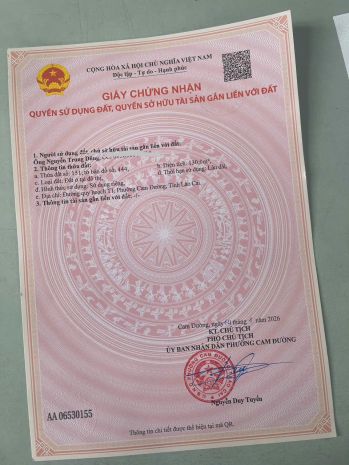 Bán lô đất 131m2 6,5m x 20m thuộc đường t1 - phường cam 7258750