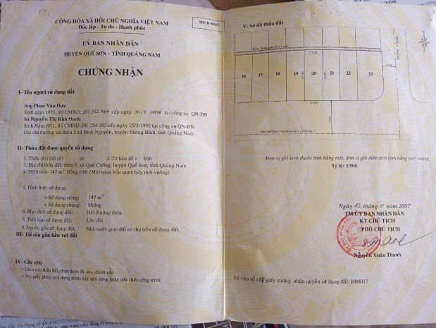 Đất đẹp- giá tốt chính chủ cần bán nhanh lô đất vị trí 7259005