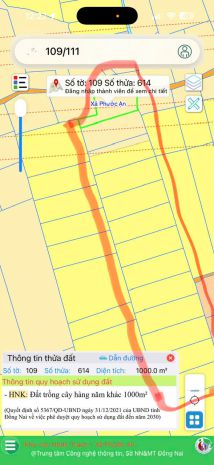 Bán đất phước an  gần vành đai 3  giá tốt đầu tư 7260031