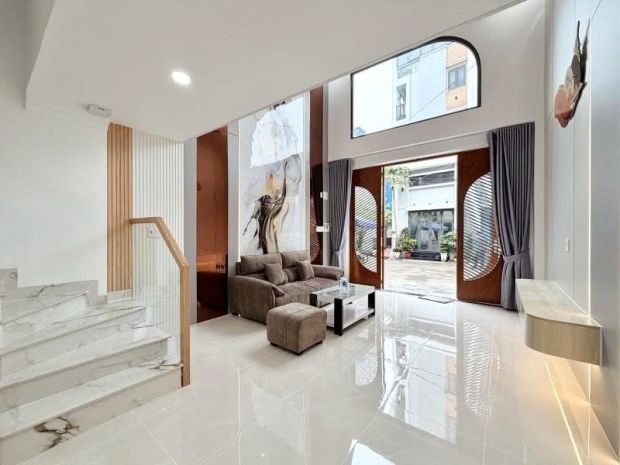 Bán nhà mới hẻm 10m lê quang định, gần phạm văn đồng, 7264447