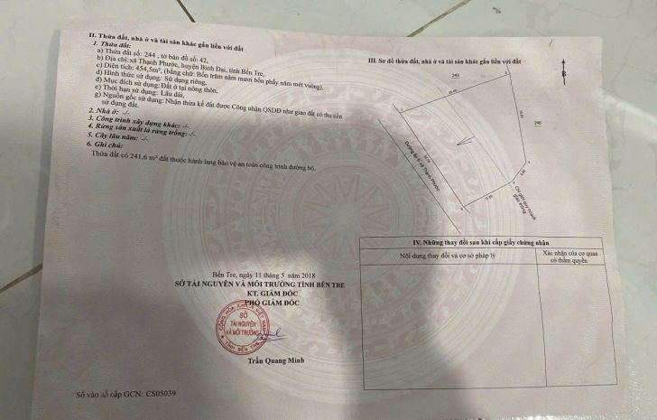 Bán đất mặt tiền  ngang 25m  chính chủ 7264733