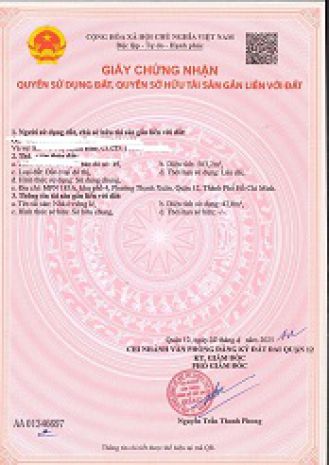 Bán nhà  đất thạnh xuân, quận 12 7269438