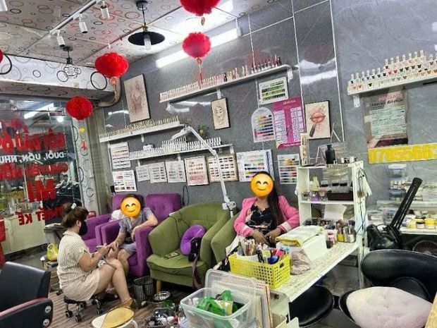 Sang tiệm nail chung cư nguyễn thiện thuật q3  full nội 7269846