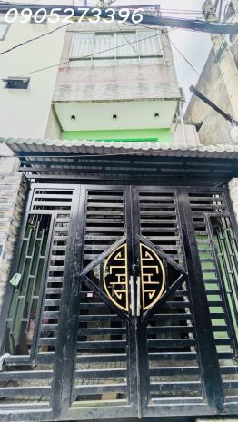 Nhà 3pn  nhà 3 tầng btct kiên cố  hẻm xe hơi thông  sát 7270022