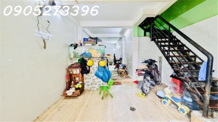Nhà 3pn  nhà 3 tầng btct kiên cố  hẻm xe hơi thông  sát 7270026