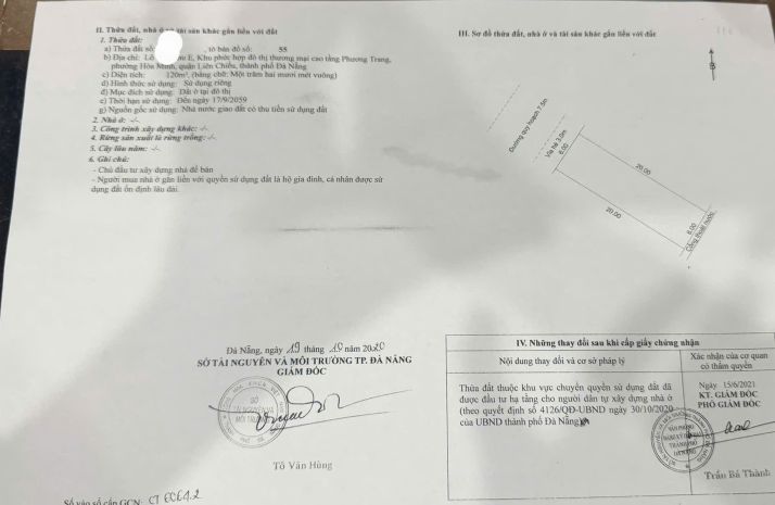 Đất đường hòa phú 30 - khu e kim long - dt 120m2 ngang 7271265