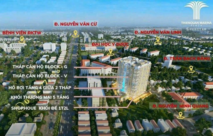 Căn hộ 3pn căn góc  view sân bay  nội khu  trung tâm 7271559