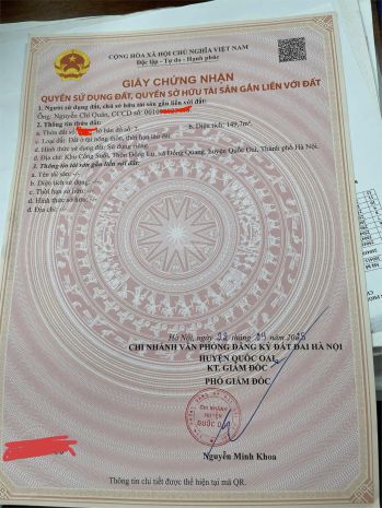 Chỉ còn 1 lô 2 mặt tiền tại khu đấu giá cống suối đồng lư 7272622