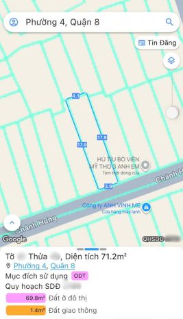 Nhà mt hẻm 6m phạm hùng- phường chánh hưng 7277178