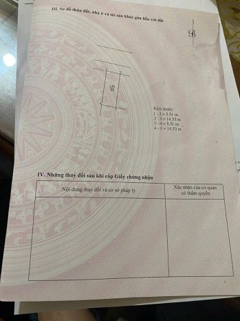 Chủ cần bán 80 m2 tđc kiêu kỵ -  gia  lâm, lh 7277878