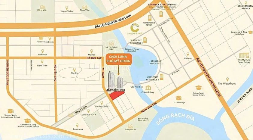 Dự án casa luna phú mỹ hưng chính thức khởi công, chỉ 49 7280300