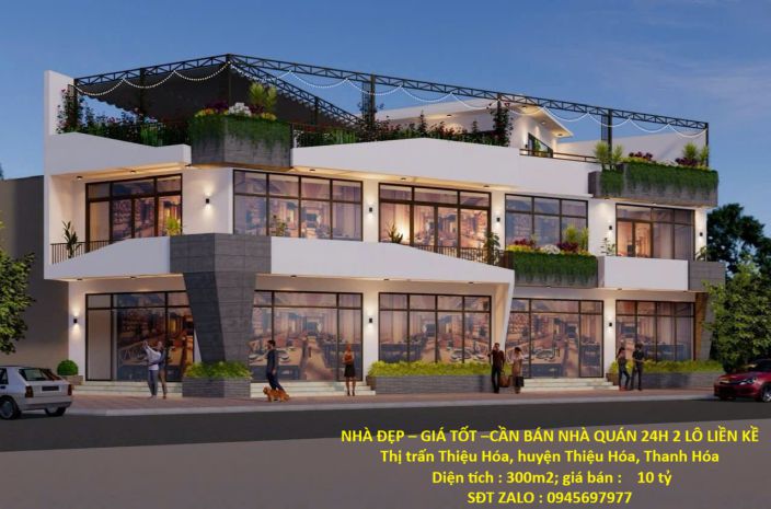 Nhà đẹp  giá tốt cần bán nhà quán 24h 2 lô liền kề thị 7280481