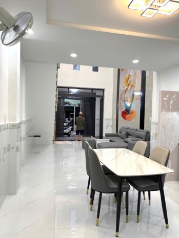 Nhà mới 2 tầng sát chợ thiếc hiệp thành quận 12 3pn  chỉ 7283730