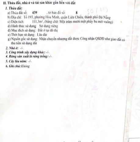 Bán đất 2 mặt kiệt đường nhựa ô tô tránh nhau k126 trần 7284848