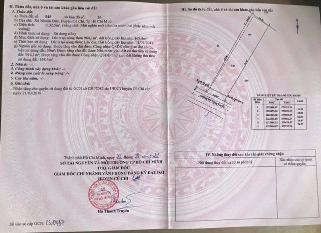 Bán đất mặt tiền đường đỗ đăng tuyển 1132m2 full thổ cư 7285280