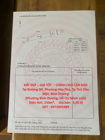 Đất đẹp  giá tốt   chính chủ cần bán tại đường d9, phường 7285881