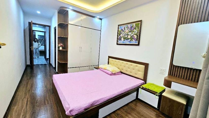 Văn cao dt 45m x5 tầng 16,8 tỷ ngõ 3m thông,cách ô tô 7288680