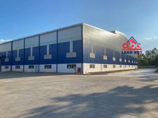 Nhà xưởng thiết kế hiện đại, khung thép kiên cố sẵn xưởng 7288872