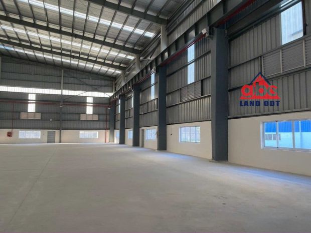 Nhà xưởng thiết kế hiện đại, khung thép kiên cố sẵn xưởng 7288873