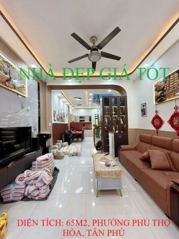 Bán nhà gần aeon tân phú, phường phú thọ hòa, 65m2, nhỉnh 6 7289176